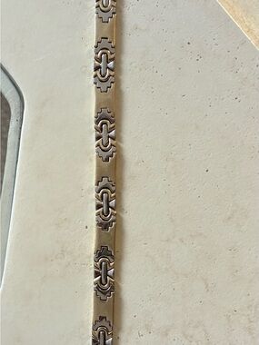 Elegant Two-Tone solid 14k Gold  Bracelet